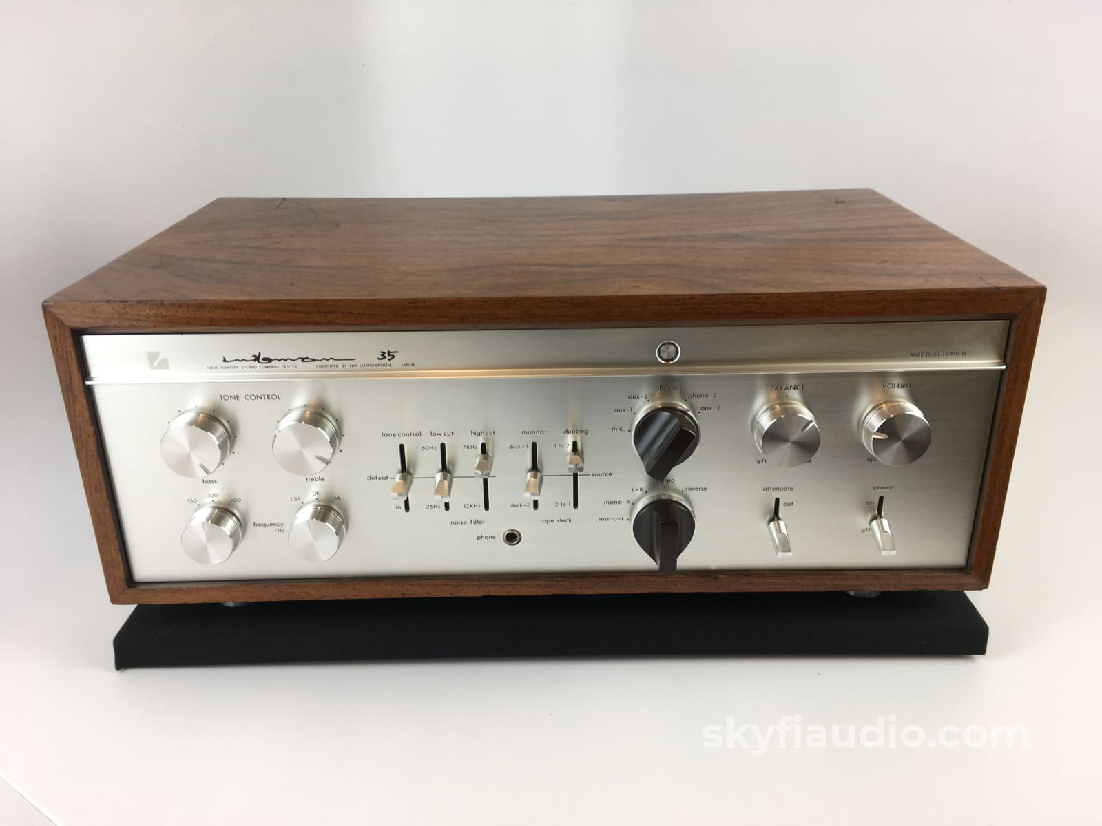 Luxman CL-35 MK-III All Tube Vintage Preamplifier - From Japan