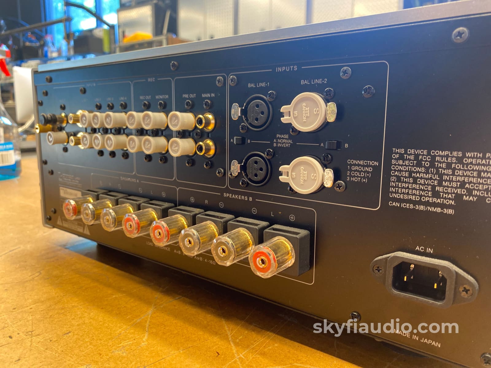 Luxman L-509X Solid State Integrated Amplifier - Demo and Complete