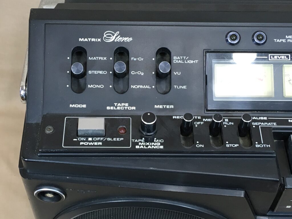 スーパースコープ CRS-4800 – ダブルカセットの先駆けか | 【昭和