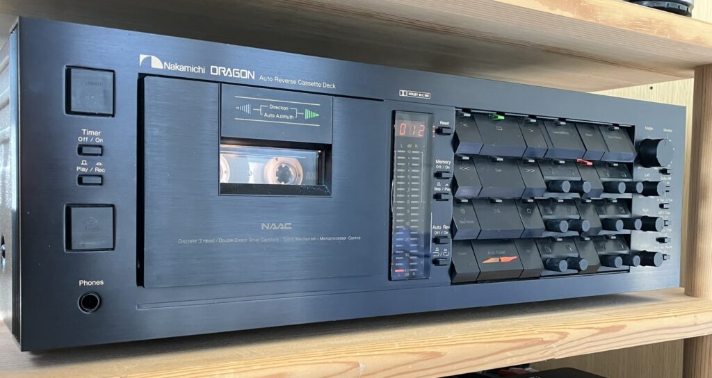 ナカミチ DRAGON – あらゆるテープを鳴らし切る究極のカセットデッキ