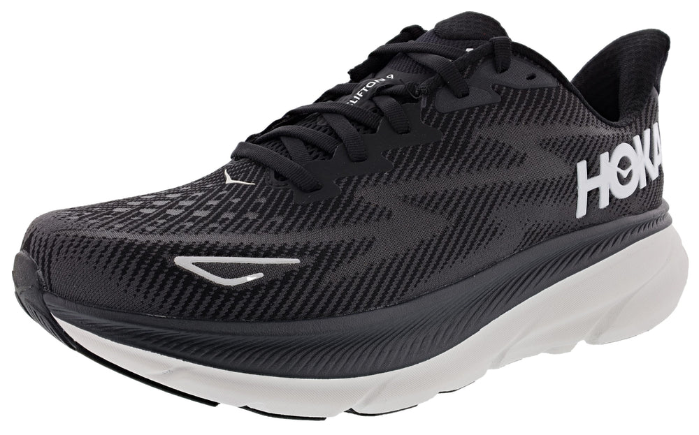 Hoka Clifton 9 Men's Wide Width Cushioned Running Shoes – Shoe City