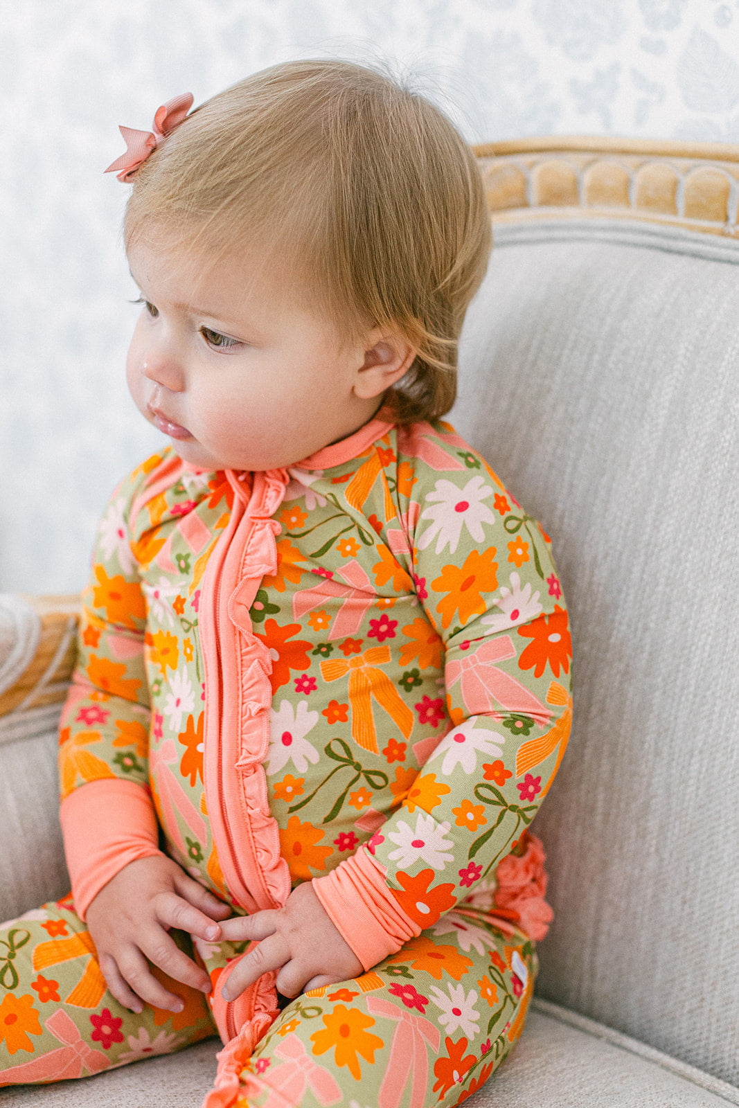 ロンパース・カバーオール yay for you The Andy-Faux quilt 2T