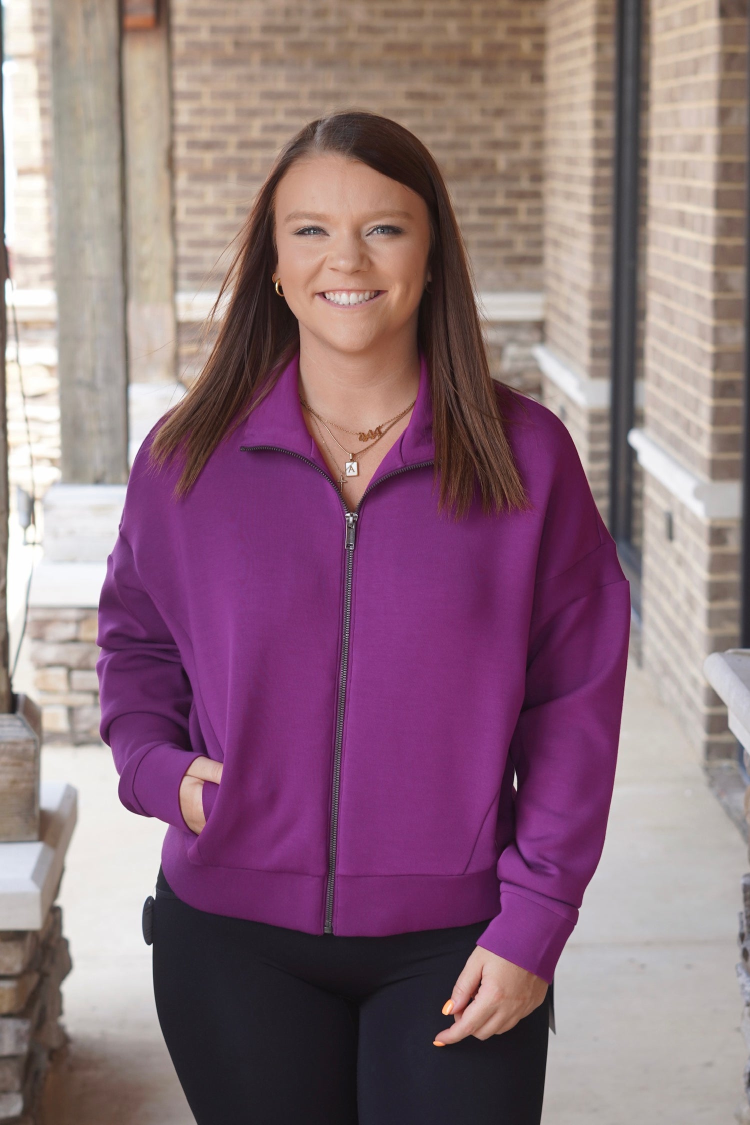 Spanx Air Essentials Track Jacket – Allie and Me Boutique