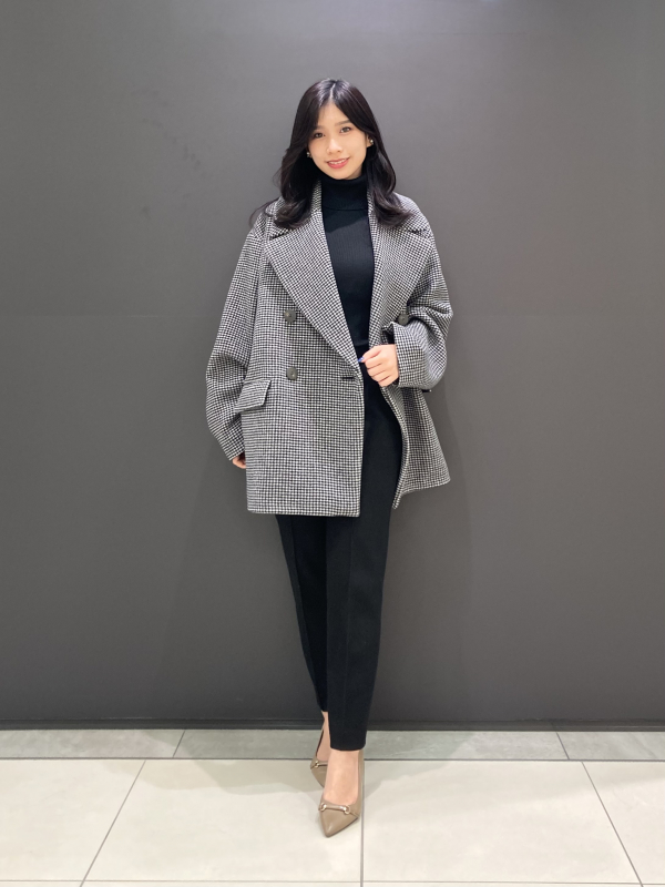 theory luxe◇ 【新作コート】 冬のモノトーンスタイリング | セオリー