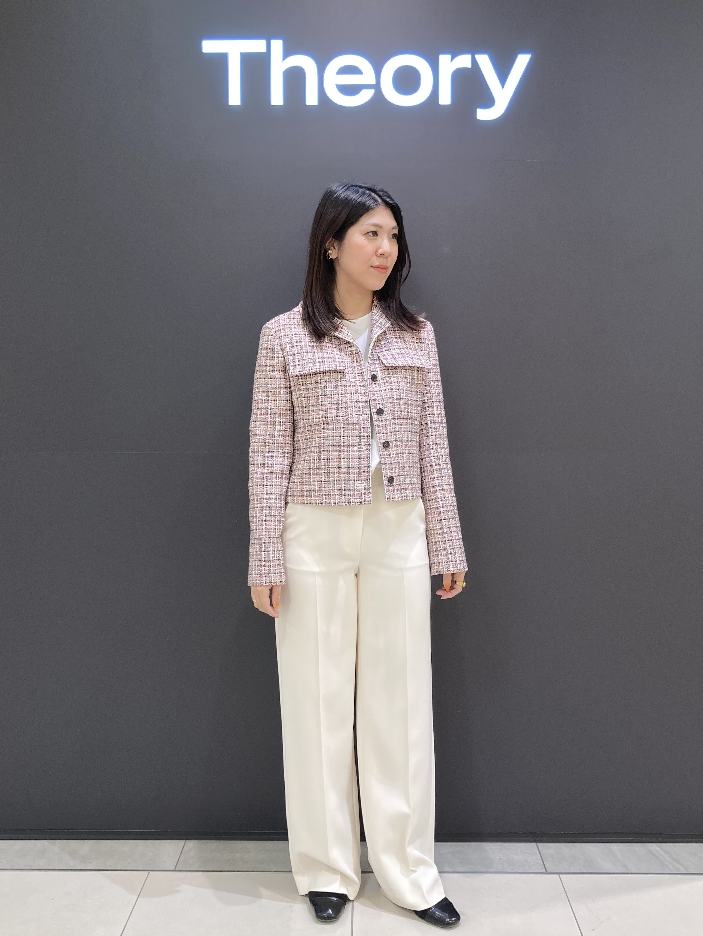 春色ツイードジャケット入荷】 | セオリー | 大丸札幌店公式 SHOP BLOG