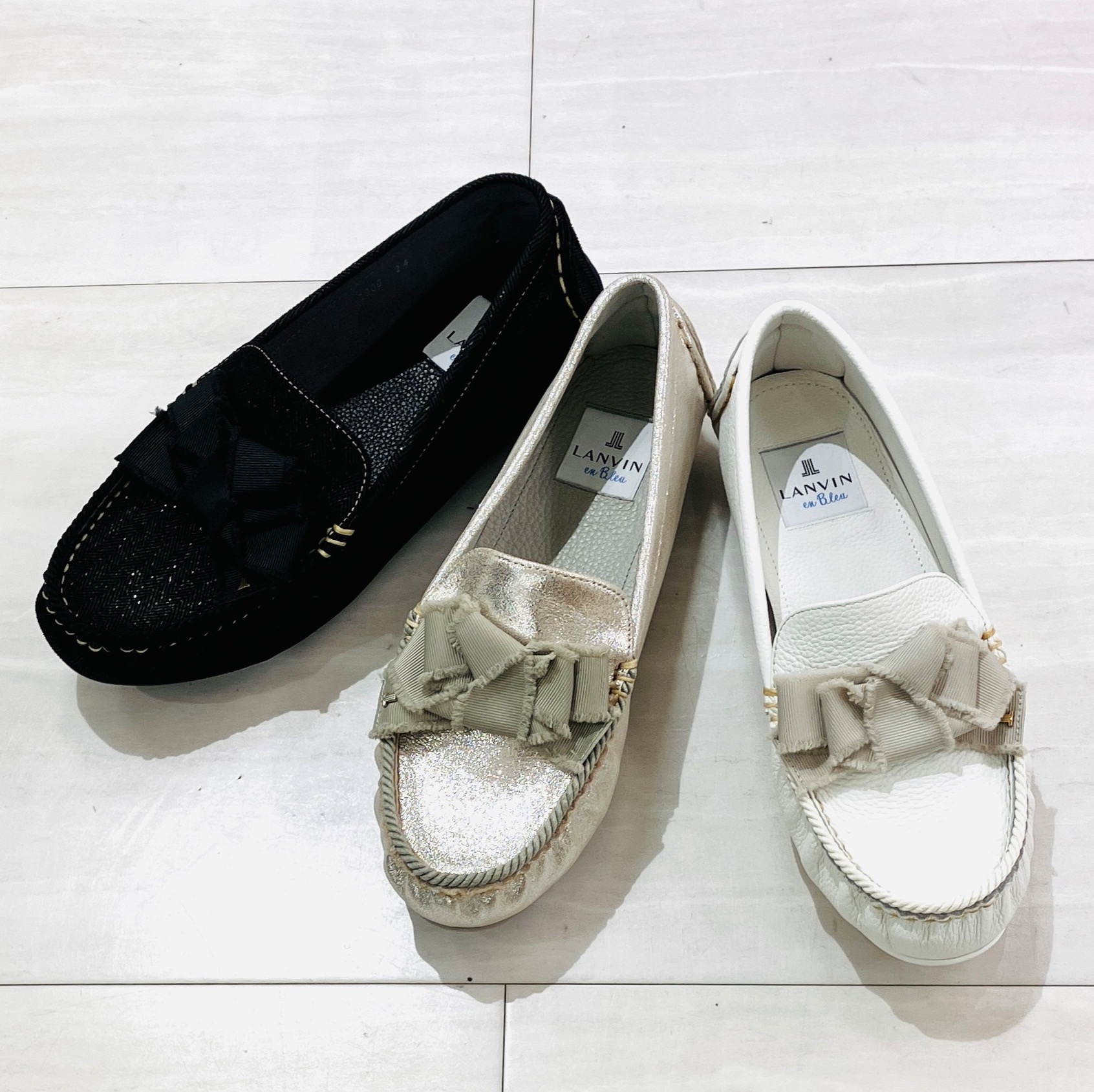 モーダクレア＞✨NEW LANVIN en Bleu（ランバン オン ブルー） リボン