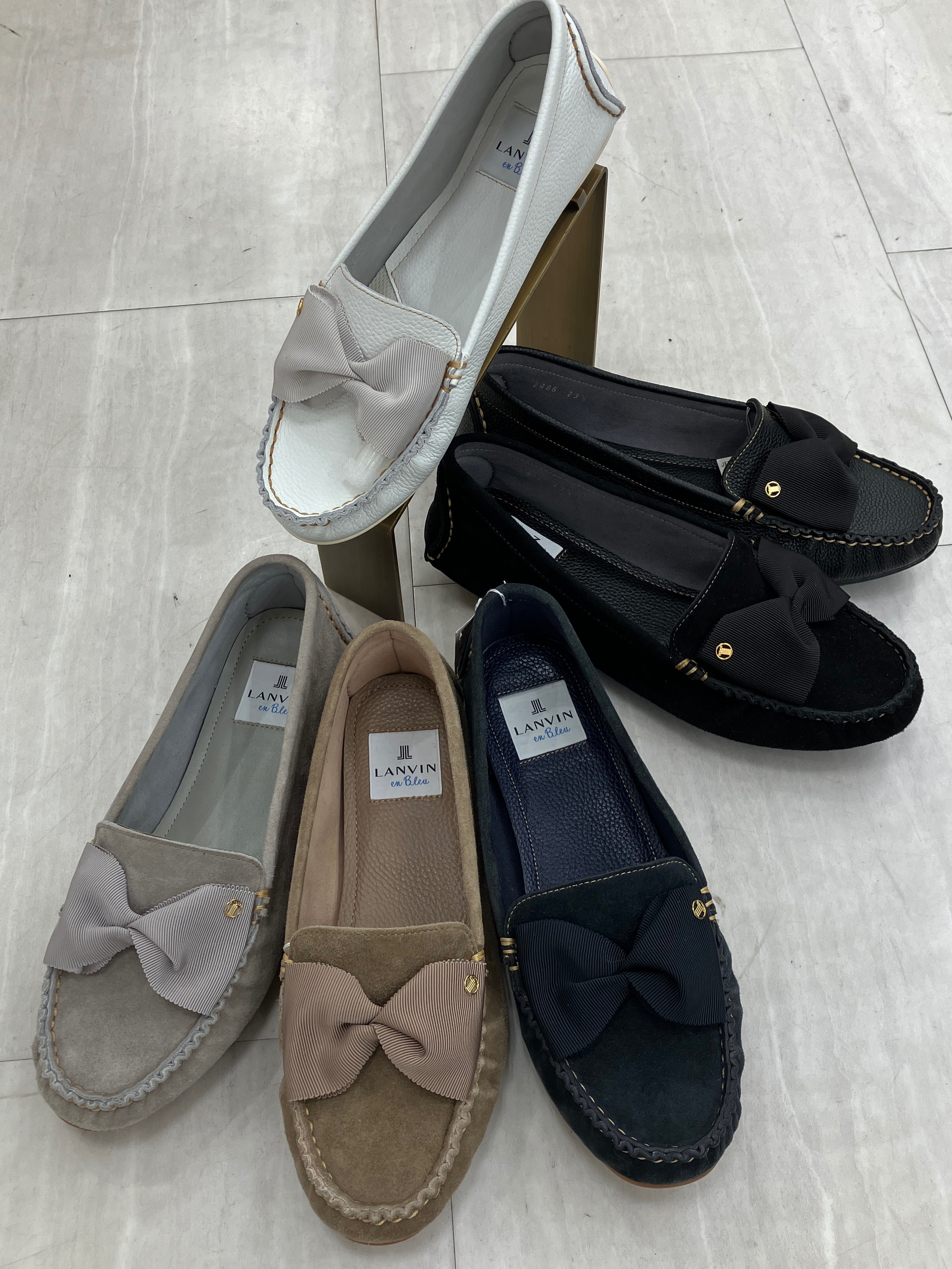 モーダクレア＞ ランバン オン ブルー LANVIN en Bleu リボンモチーフ