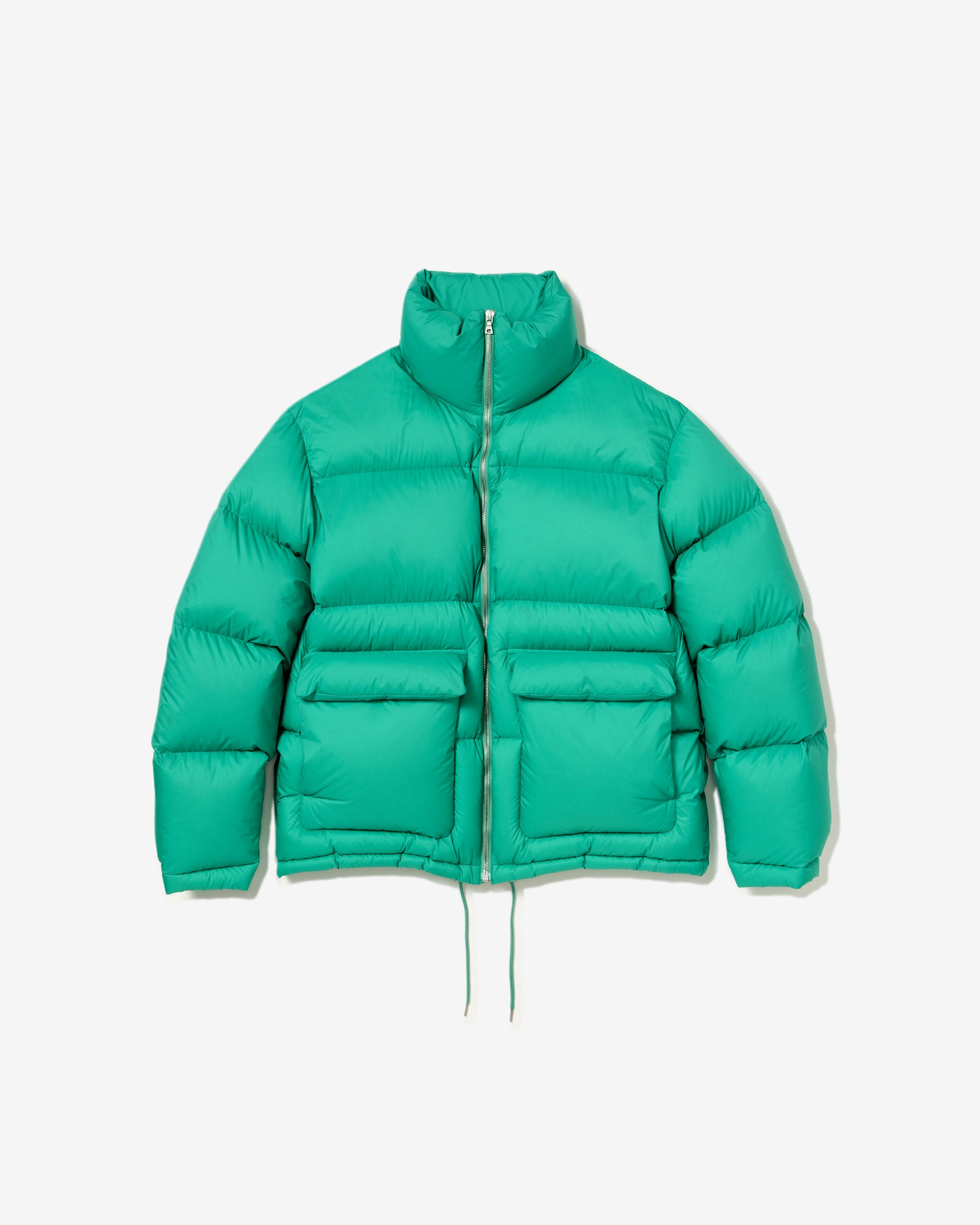 AURALEE: Super Light Nylon Ripstop Down Blouson (Jade Green