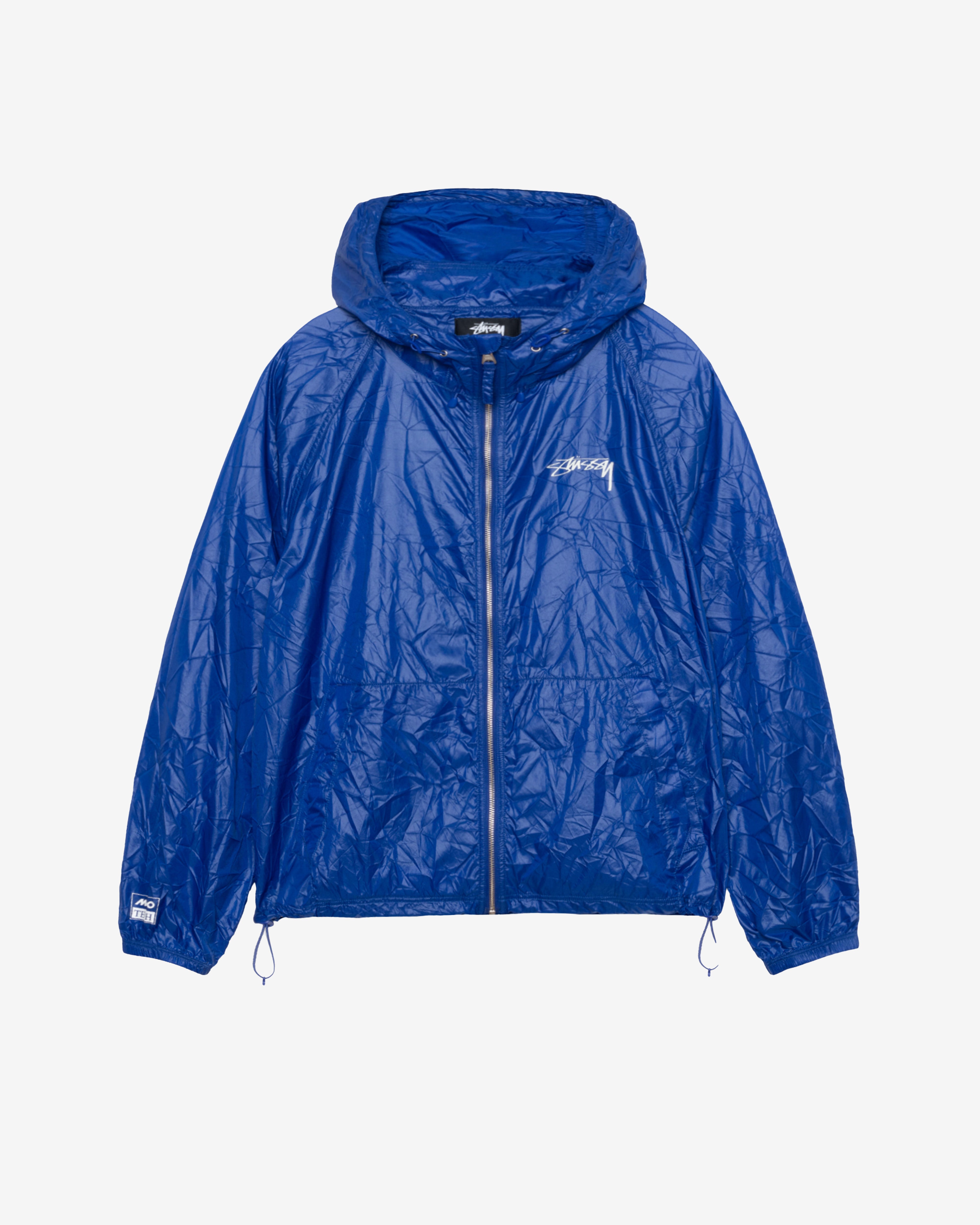 Stüssy: Men's Beach Shell Wrinkled Nylon (Royal) | DSMNY E-SHOP