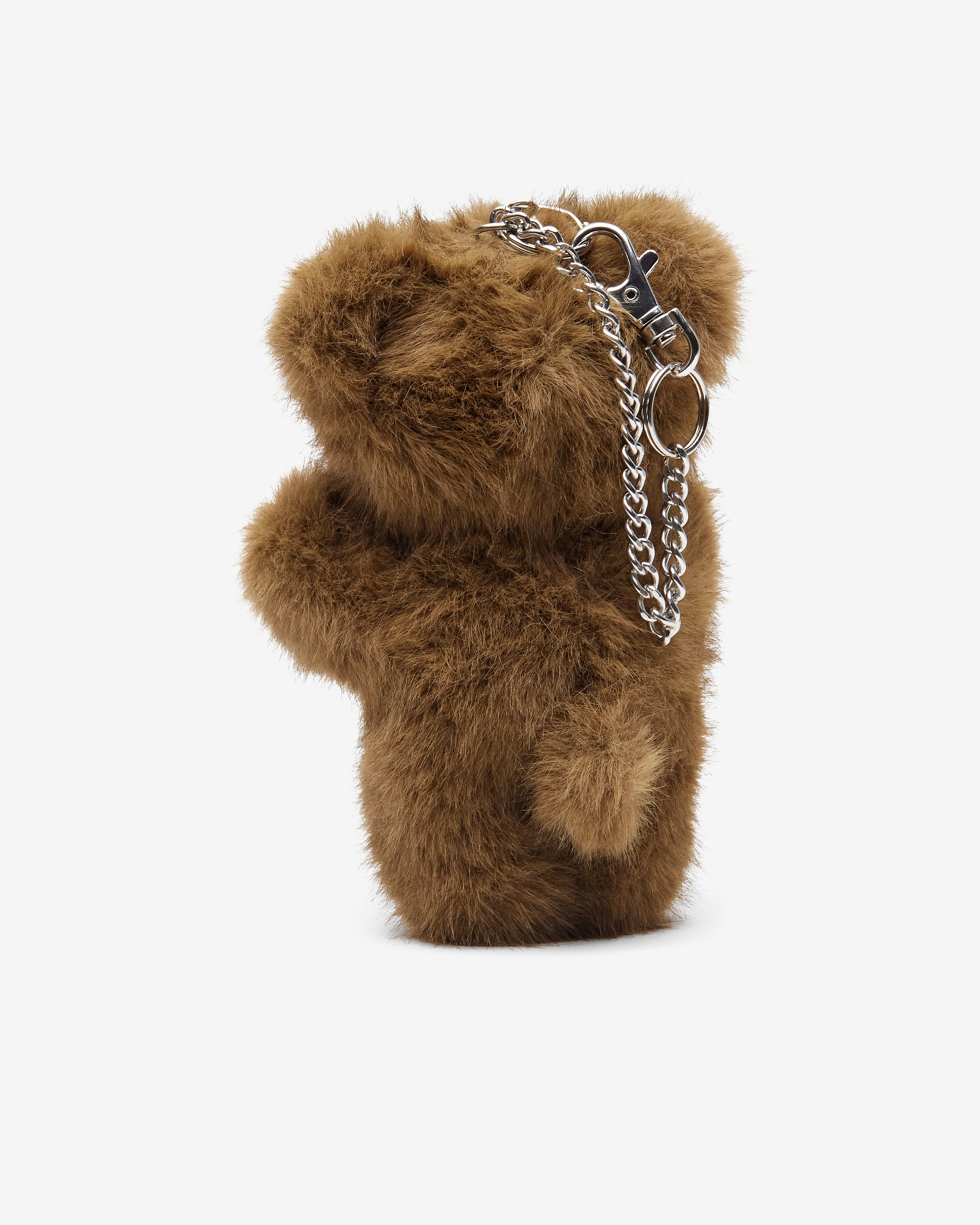 Vaquera: Women's Teddy Bear Keychain (Brown) | DSMNY E-SHOP
