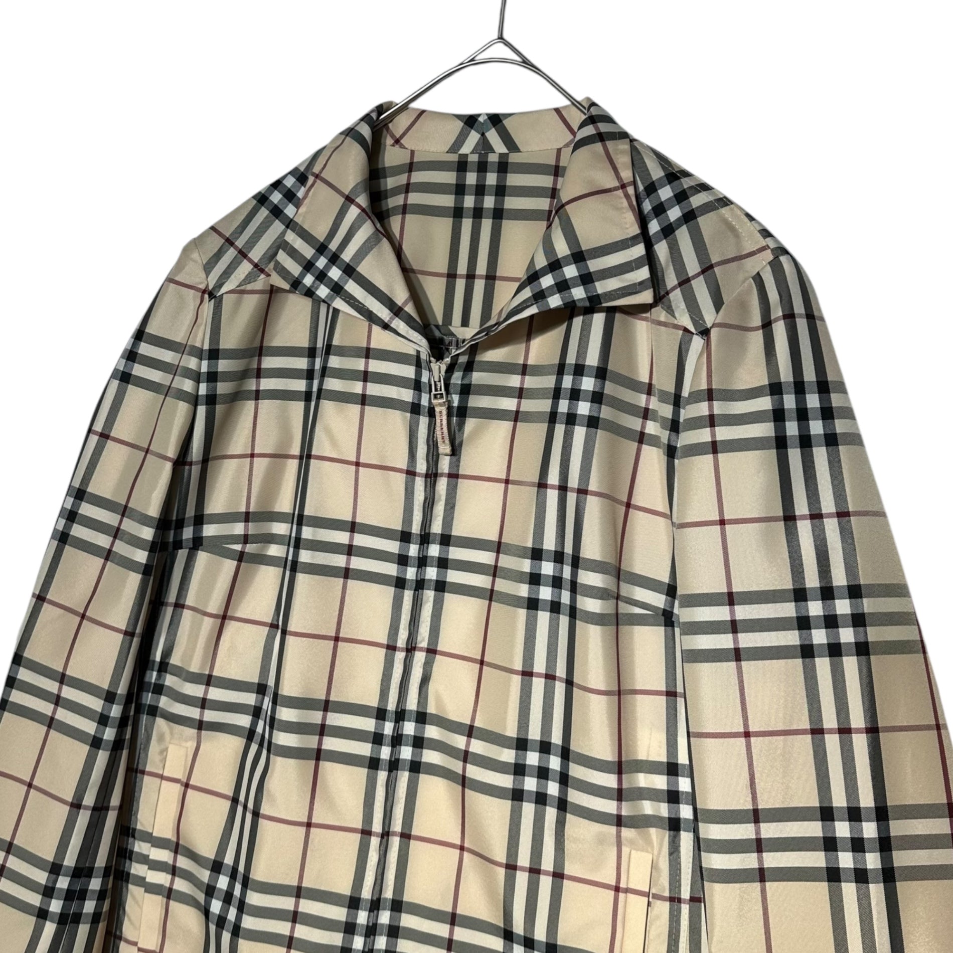 バーバリー Burberry 中綿ライナー付き モッズコート ノバチェック M