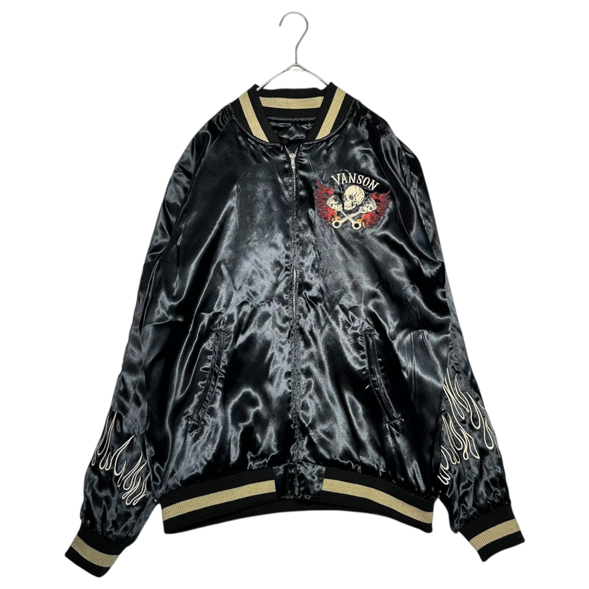 VANSON(バンソン) Wing Skull Reversible Souvenir Jacket ウィング