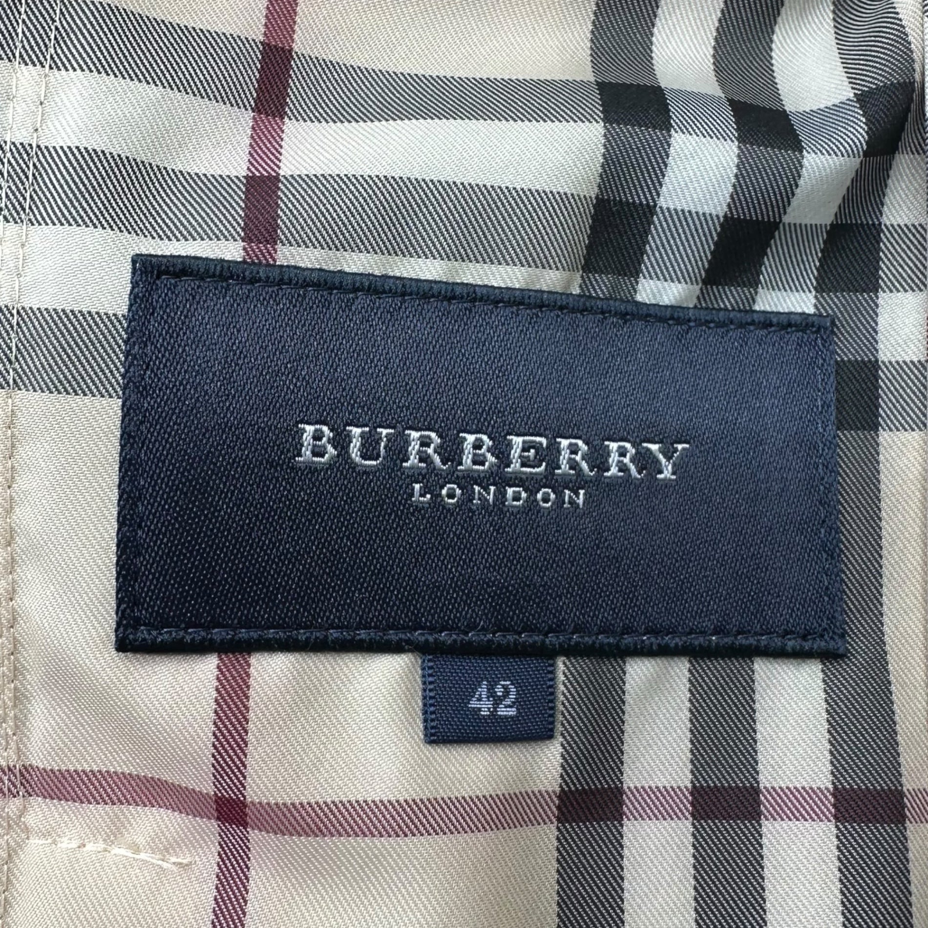 BURBERRY LONDON(バーバリーロンドン) Nova Check Nylon Zip Up Jacket