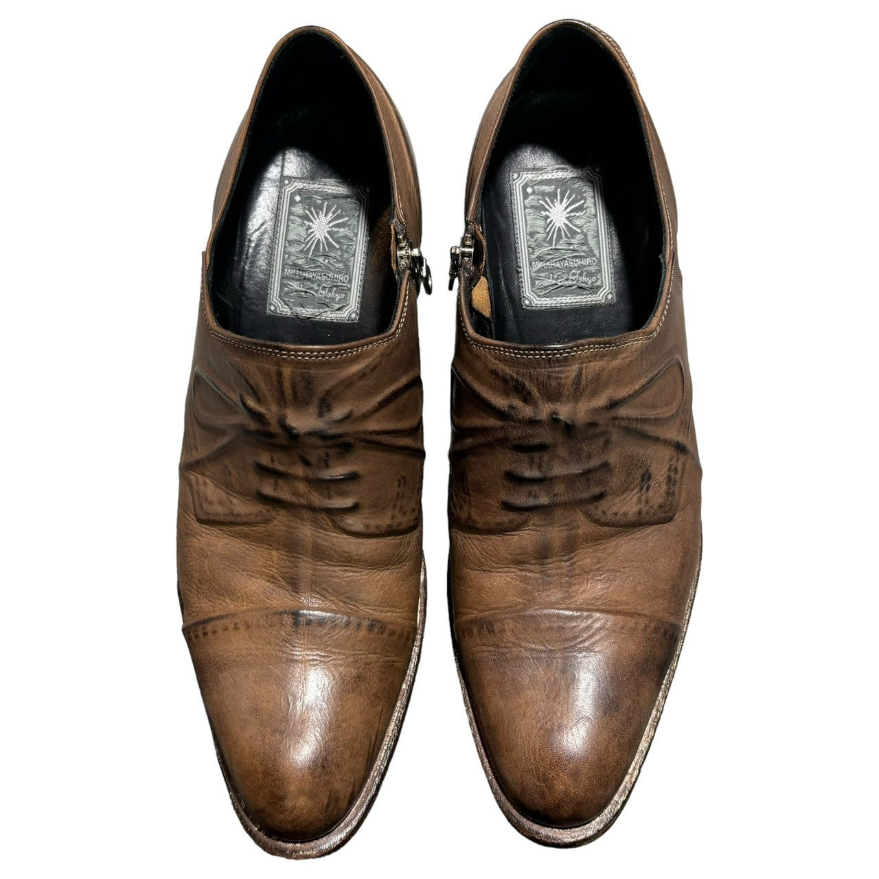 MIHARA YASUHIRO(ミハラヤスヒロ) 00's Broiled side zip leather