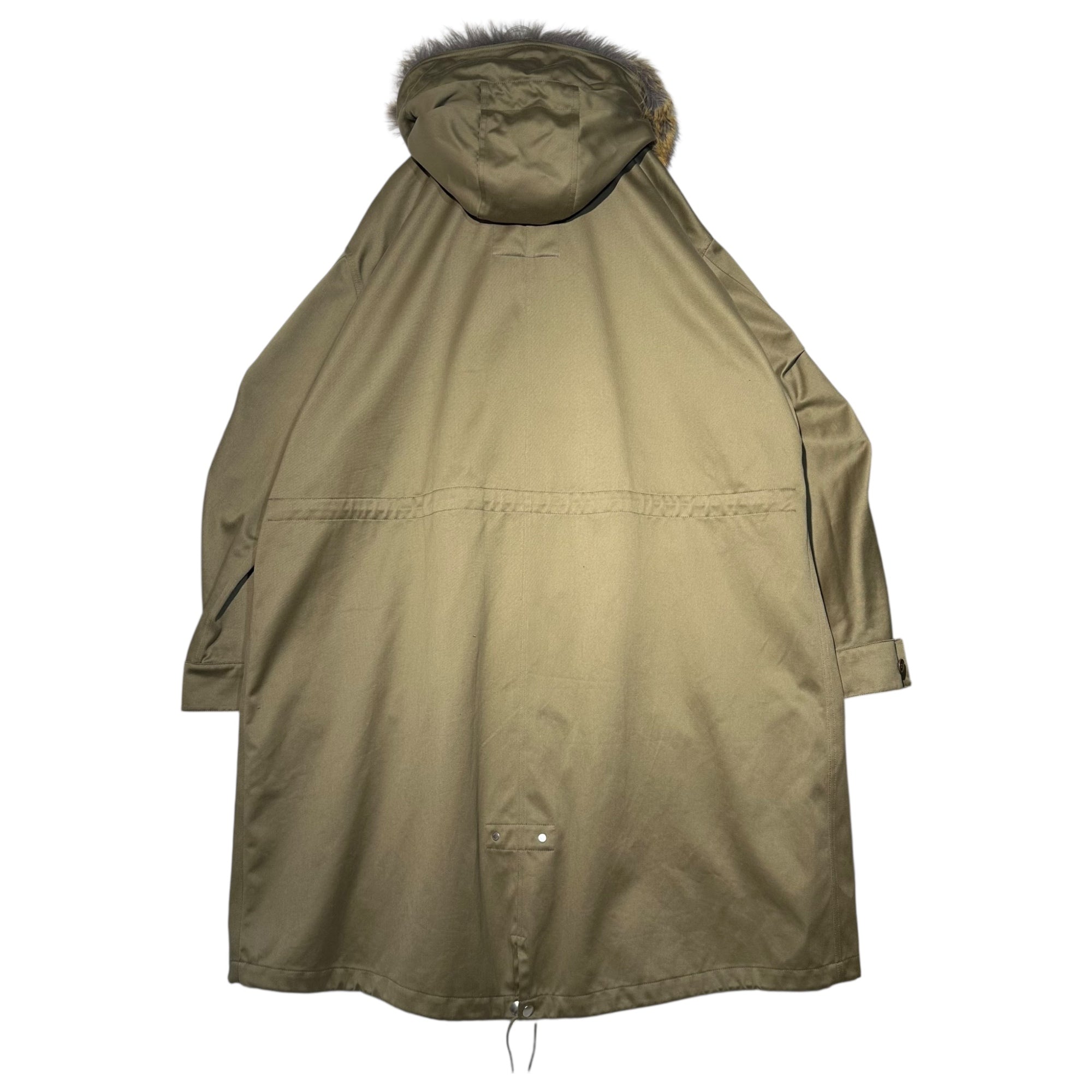 BURBERRY(バーバリー) Faux Fur And Cotton Parka フェイクファー