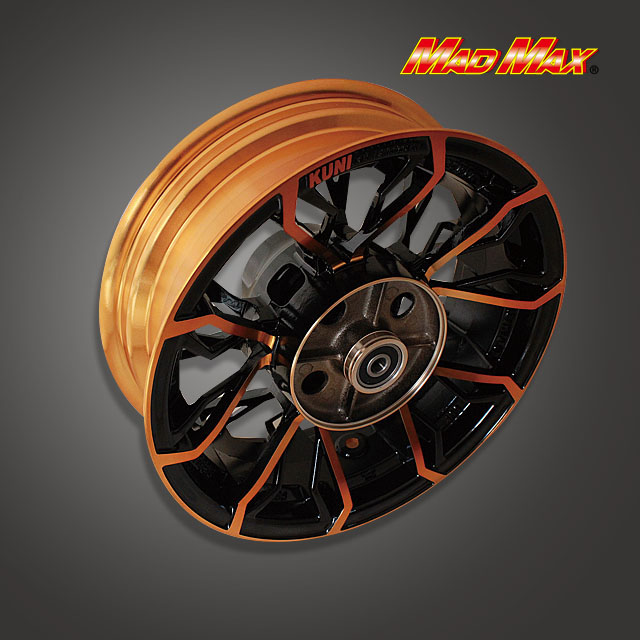 KUNI製 グロム(MSX125) 12インチホイール前後SET オレンジ [株式会社