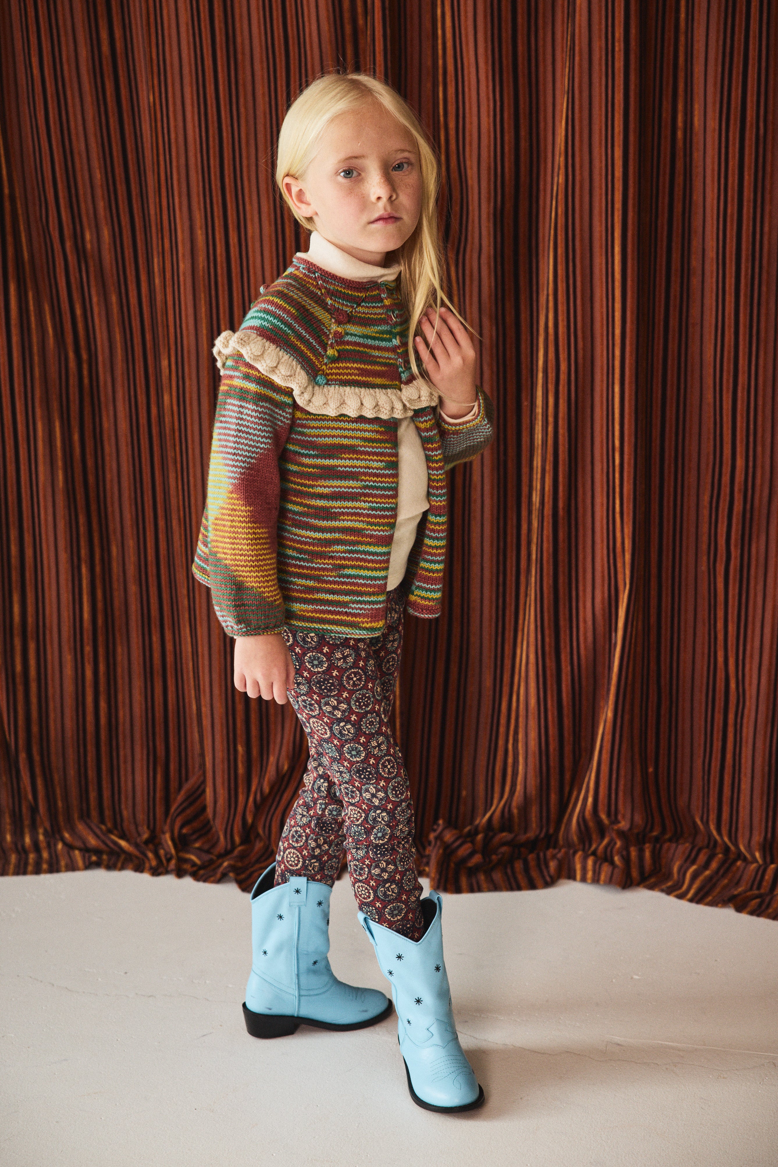 Ruffle Cardigan – Misha & Puff