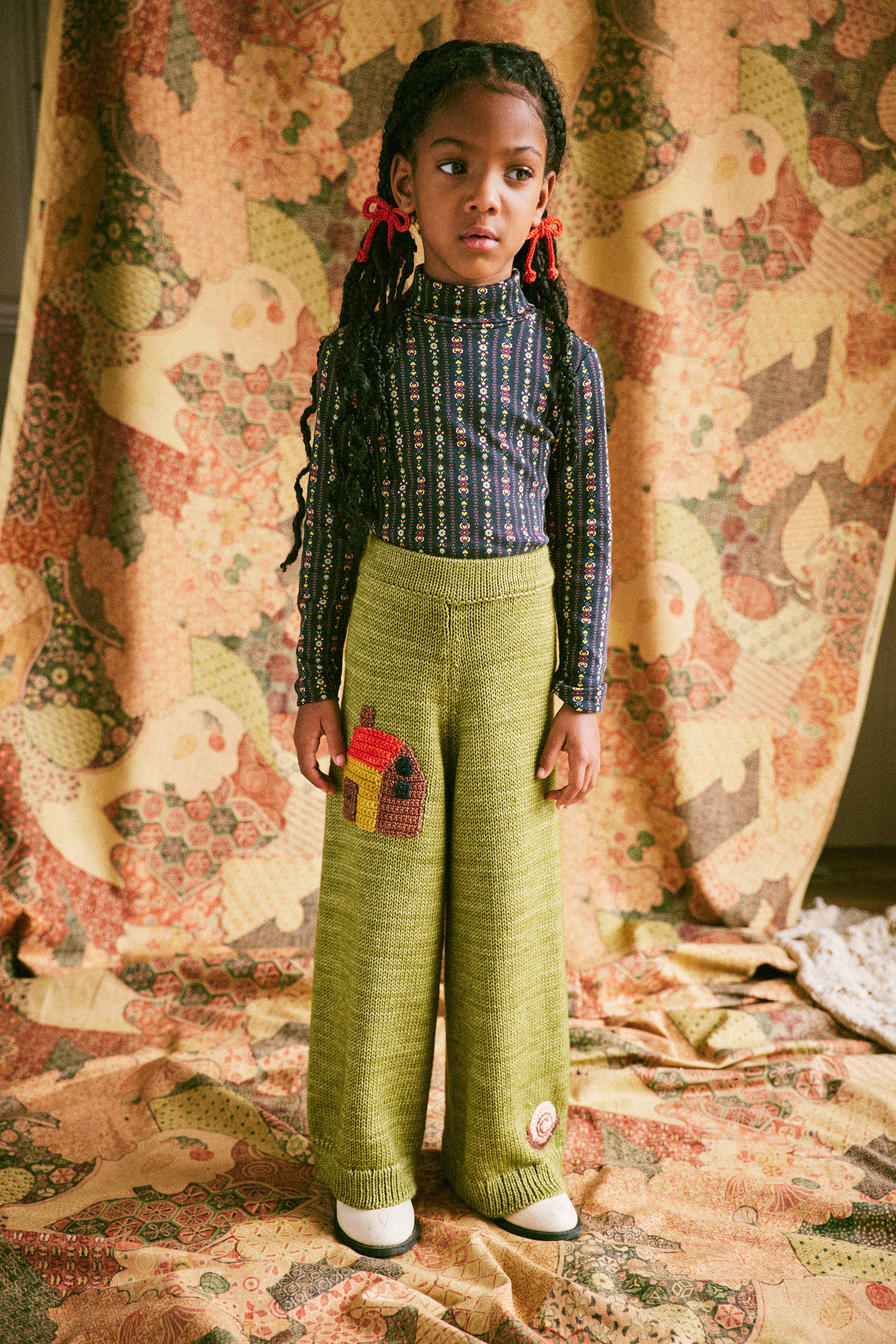 ボトムス・スパッツ misha&puff Camp Pant - Lattice / 10Y ボトムス