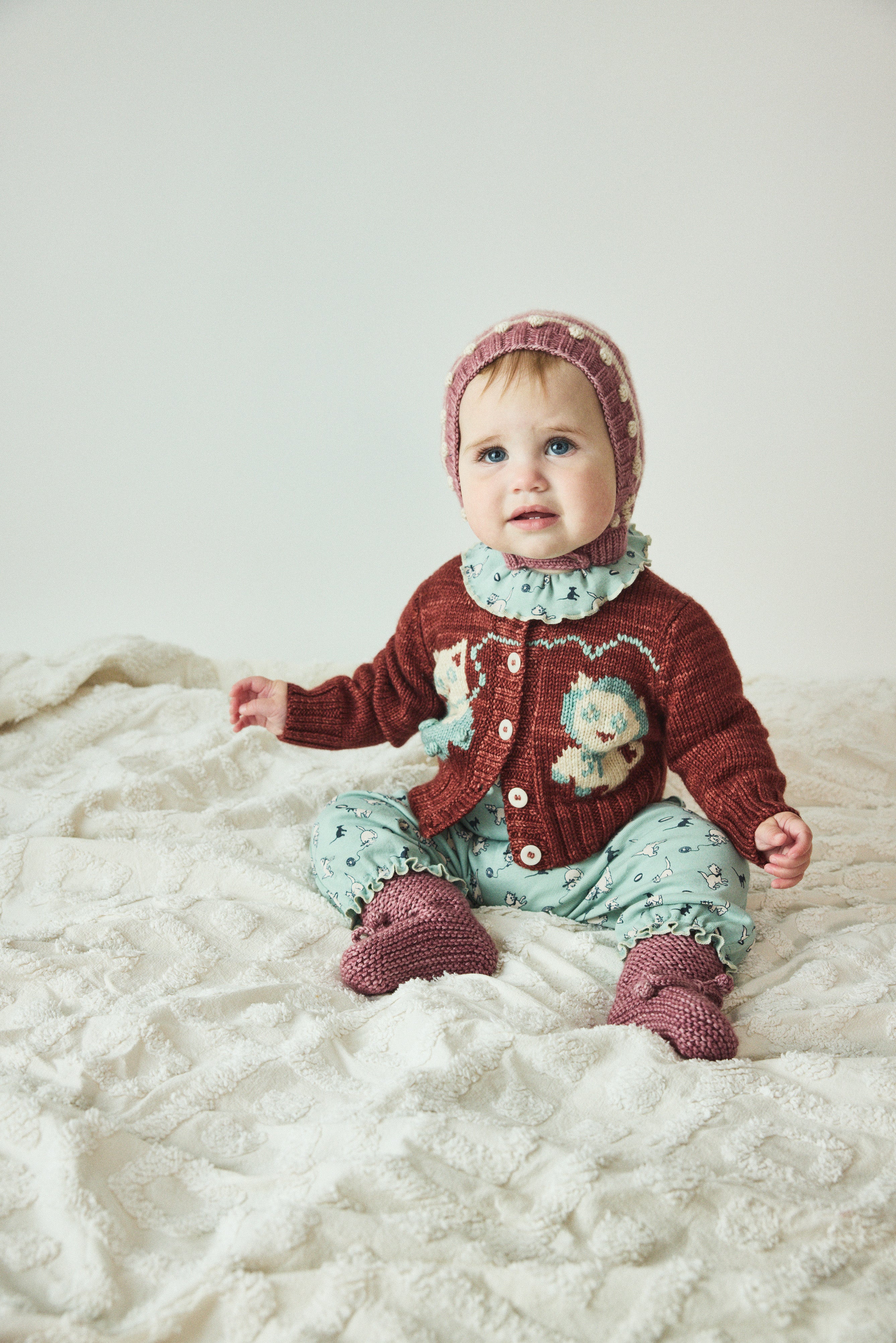 ロンパース・カバーオール Misha & Puff 12-18m Pierrot Onesie