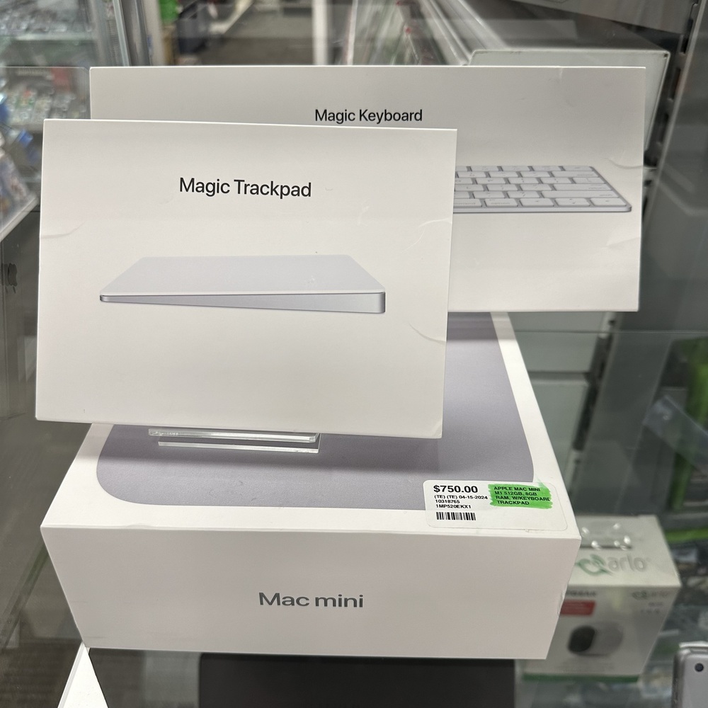 Apple 2020 Mac Mini with Apple M1 Chip (8GB RAM, 512GB SSD Storage