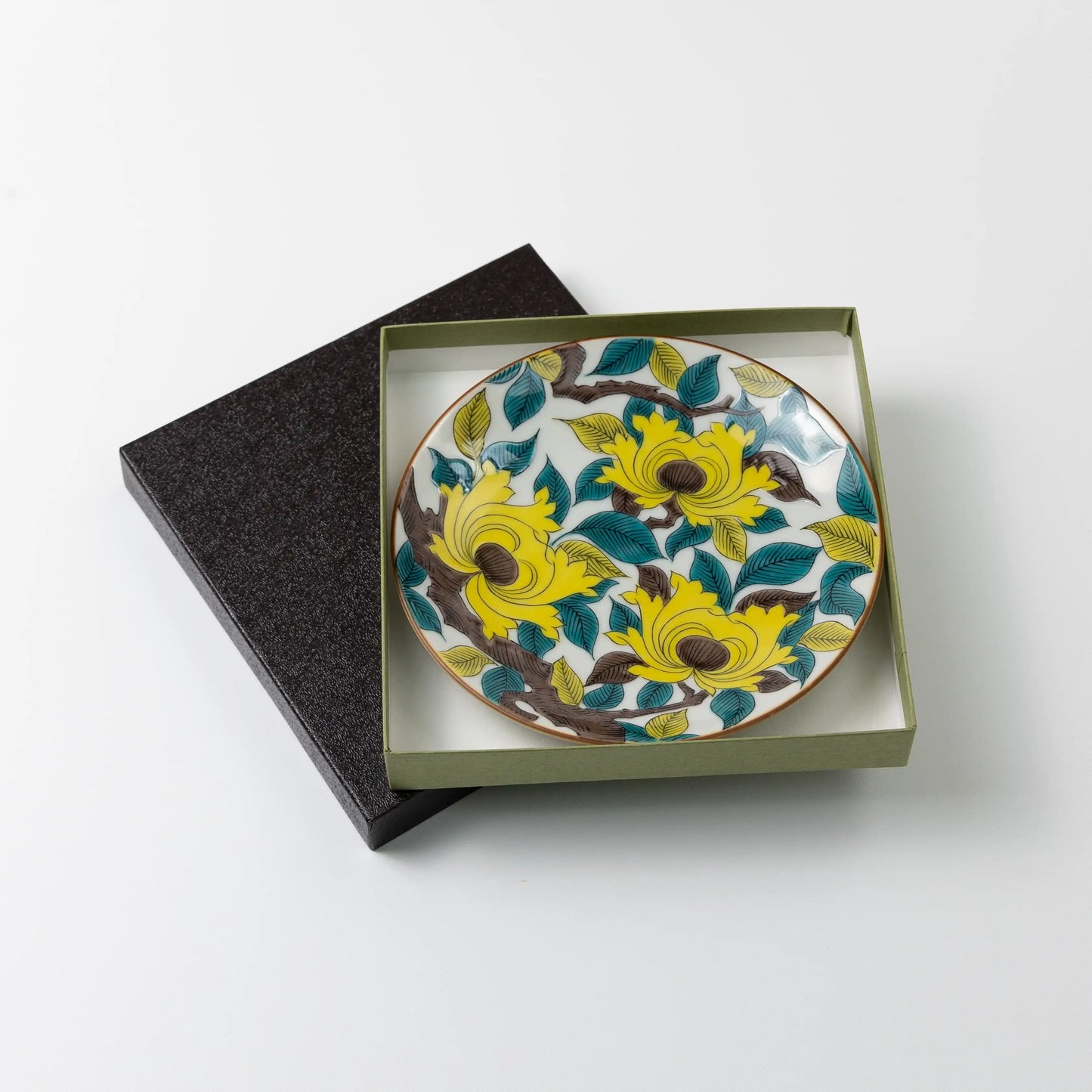 九谷焼 豆皿 古九谷色絵牡丹文 – 漆陶舗あらき 輪島塗 九谷焼 山中塗