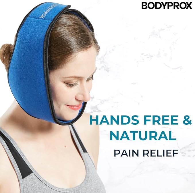 Bodyprox Face Ice Pack Wrap | Hot/Cold Jaw & Chin Support – Neaman