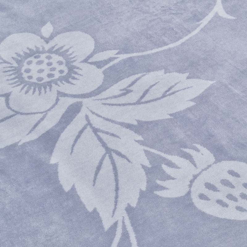 ウェッジウッド タオルケット(（シングル）140×190cm グレー): 毛布