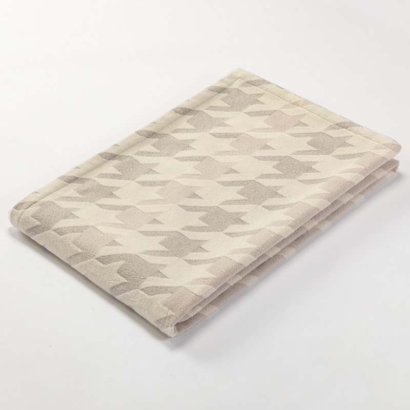 イトリエ カシミヤ混ブランケット(（シングル）140×200cm ベージュ