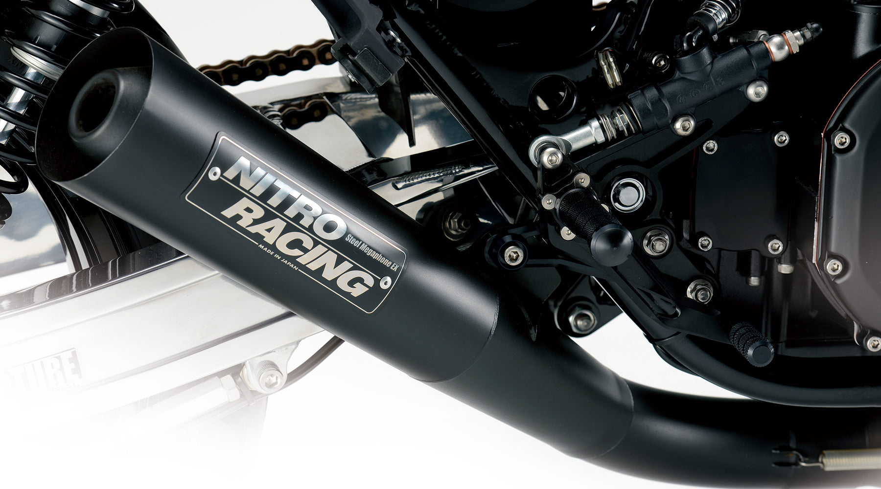 Z1000R/J Z1100R/GP 4in1 機械曲げ スチール メガホンEXマフラー