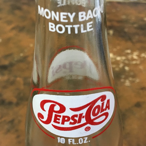 PEPSI-COLA（ペプシコーラ）ヴィンテージ 10FL.OZ.ボトル 1972