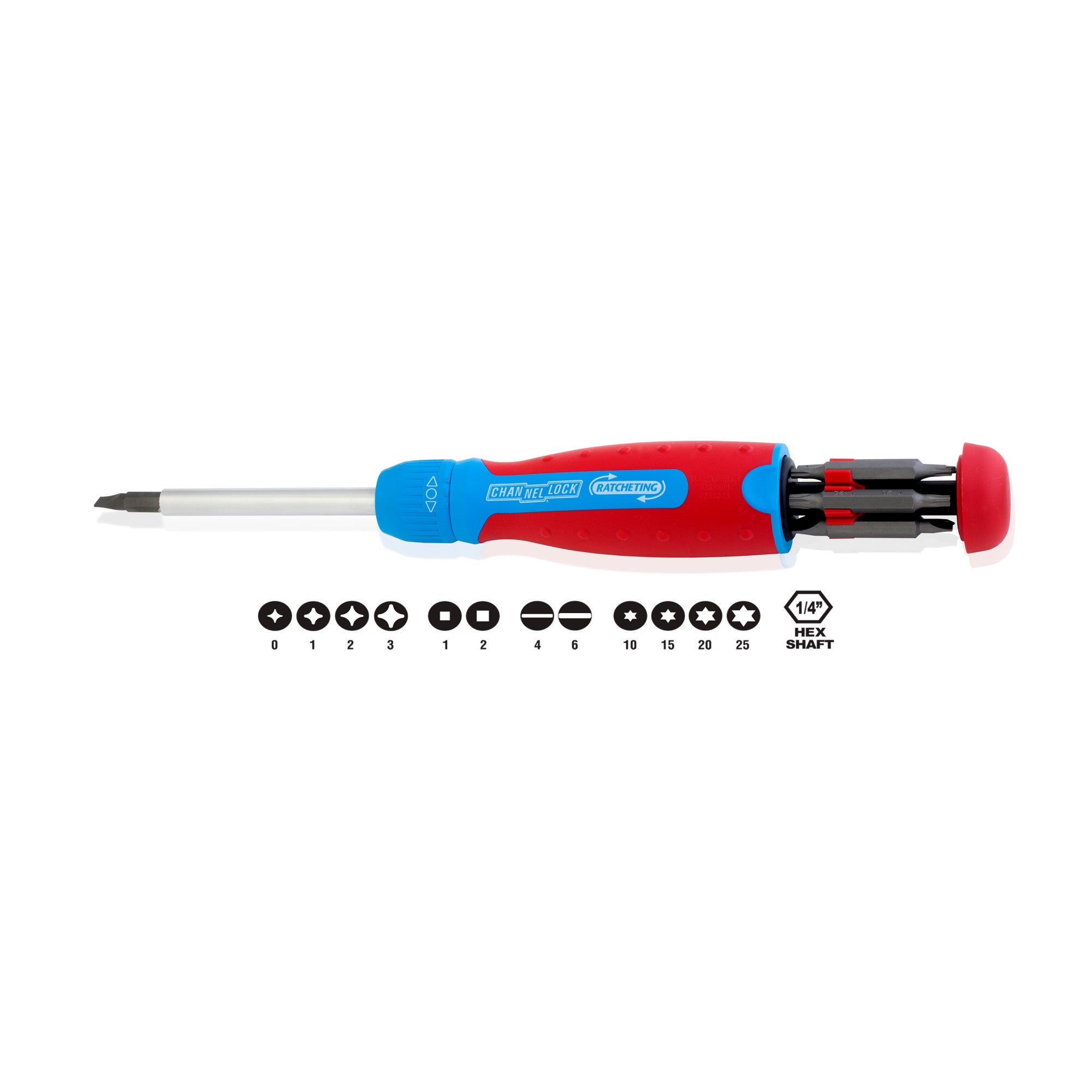 13-in-1 Ratcheting Multi-Bit Screwdriver | Shop CHANNELLOCK®
