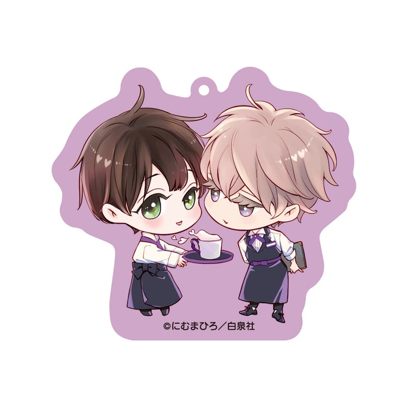 HANAMARU CAFE】【アフター・ミッドナイト・スキン】アクリルキーホルダー