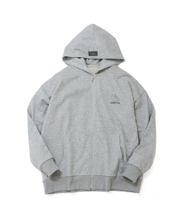 しろたん ジップパーカー 《つみつみ》 ユニセックス / Mother garden