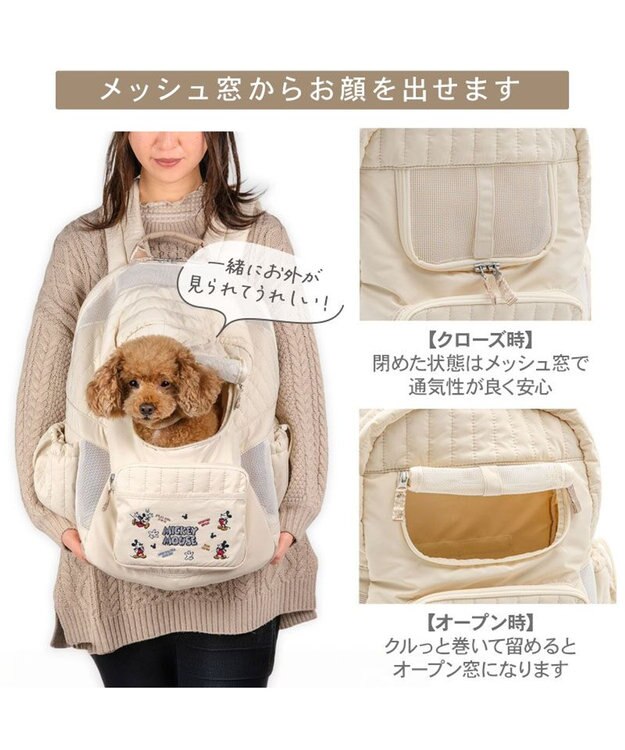 ディズニー ミッキーマウス 刺繍 リュック / PET PARADISE | 【通販