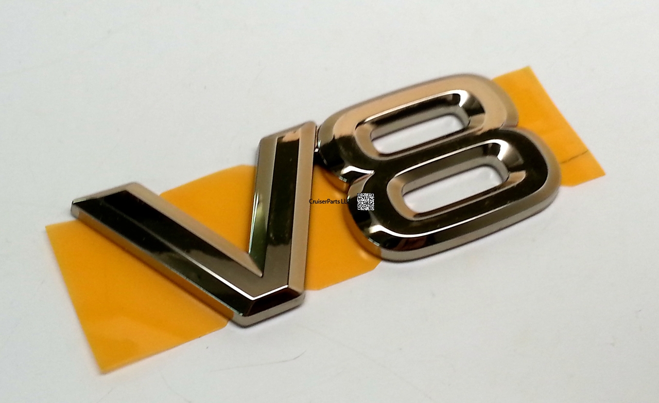 Rear Hatch V8 Emblem GOLD 98-05 [75445-60020] - $26.96 : Zen Cart