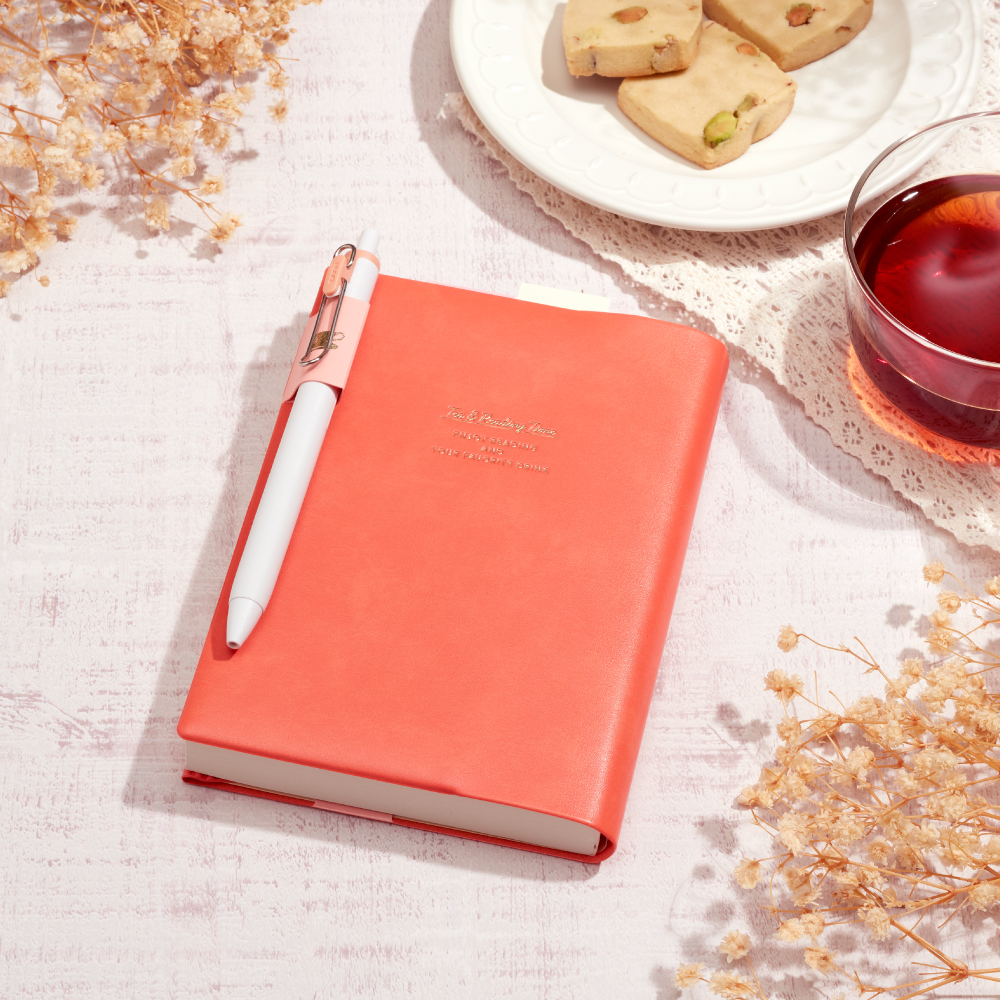 ティータイムブックカバー 紅茶 N1972 | 2026年版手帳 | 手帳