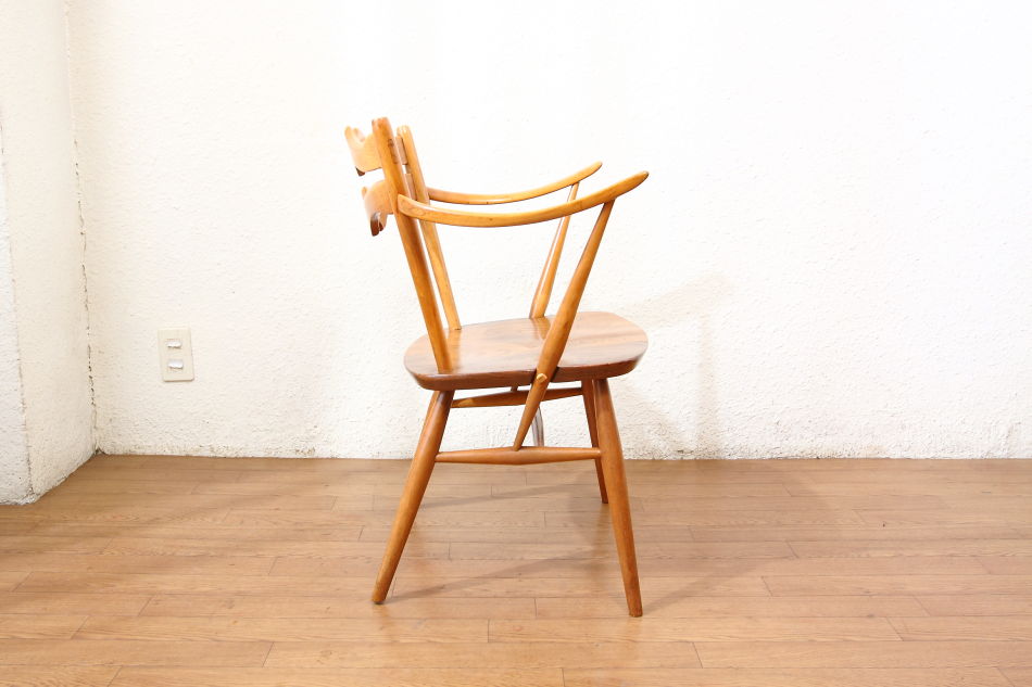 アーコールErcol ラダーバックカウホーンアームチェア ｜アンティーク