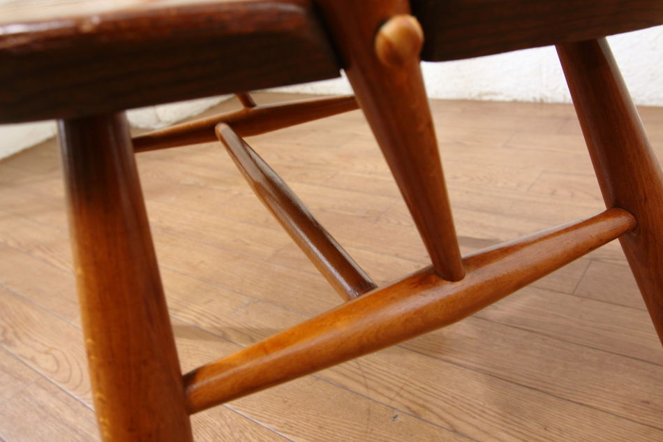 アーコールErcol ラダーバックカウホーンアームチェア ｜アンティーク