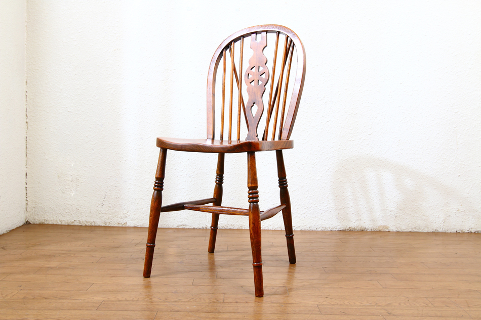 スーパークオリティ ジョージアン ホイールバックウィンザーチェア