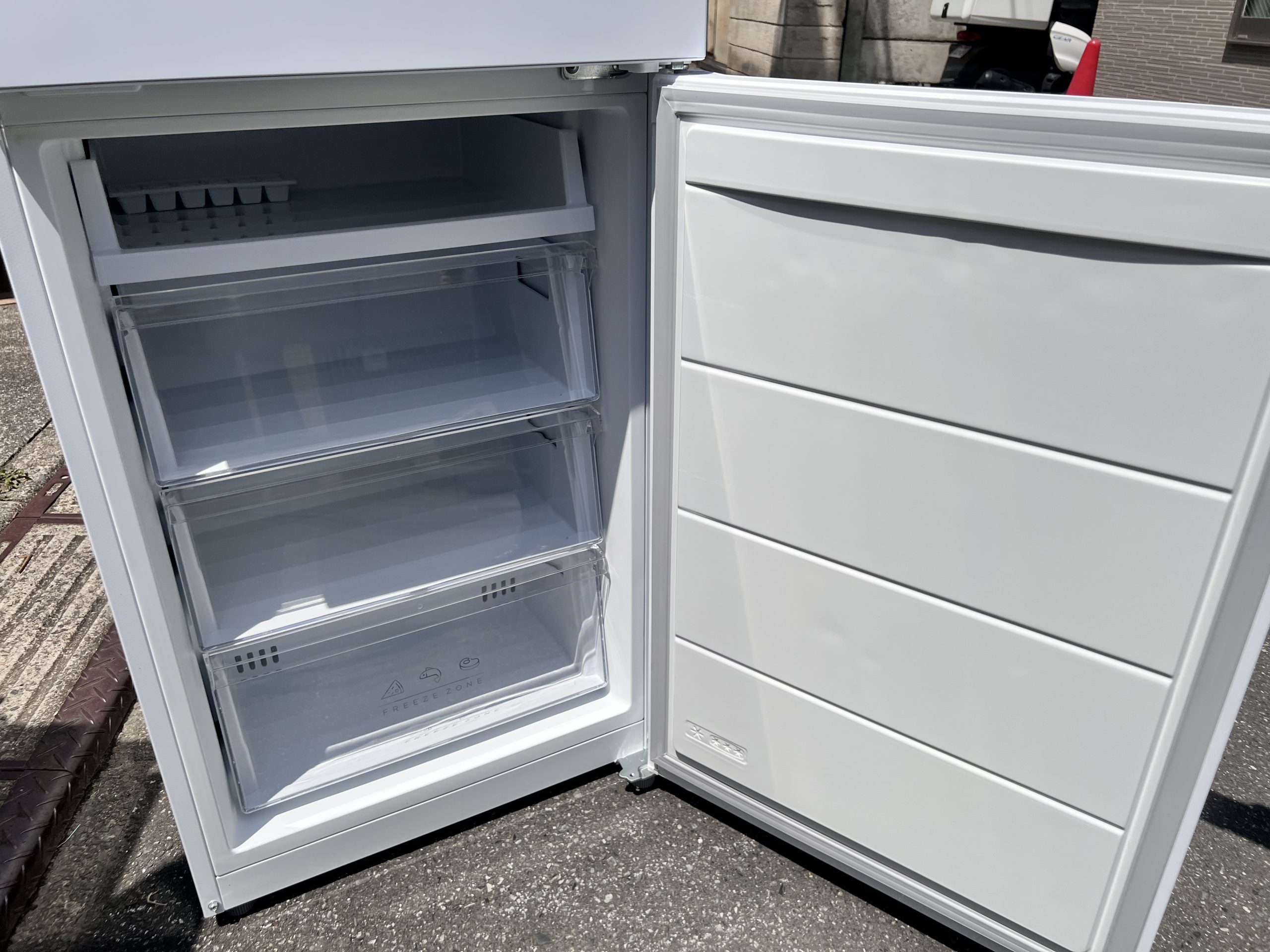 NR-274L WH 冷蔵庫 274L ホワイト ニトリ 274L 2ドアファン式冷蔵庫 NR