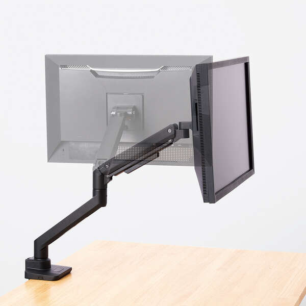 ガススプリング式モニターアーム(高耐荷重/1画面/バランス) | エレコム
