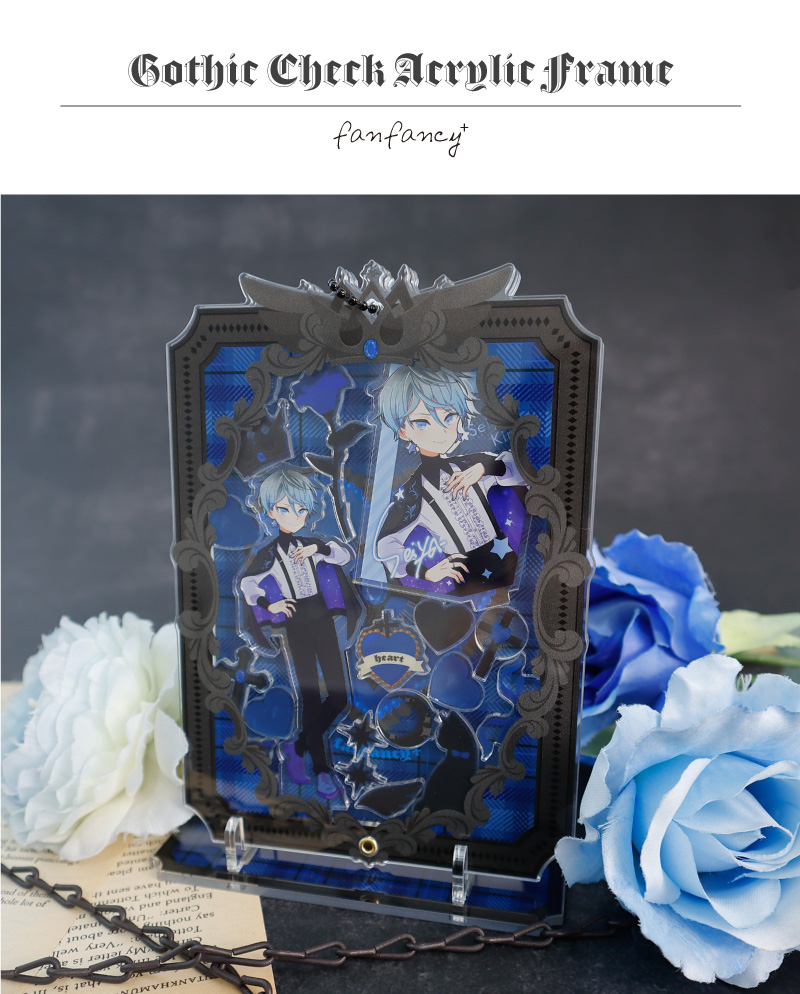 FUKUYA ONLINE フクヤオンライン / ゴシックチェックアクリルフレーム