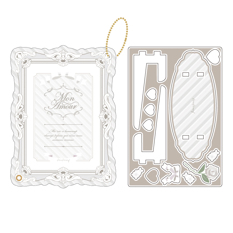 クラシックアクリルフレーム カードサイズ ホワイト| FUKUYA ONLINE