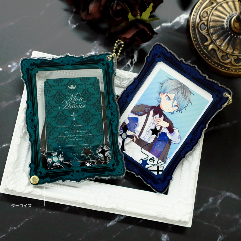 ゴシックアクリルフレーム カードサイズ グリーン| FUKUYA ONLINE