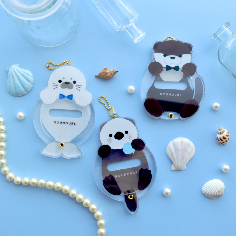 缶バッジアクリルフレーム アニマル カワウソ| FUKUYA ONLINE フクヤ