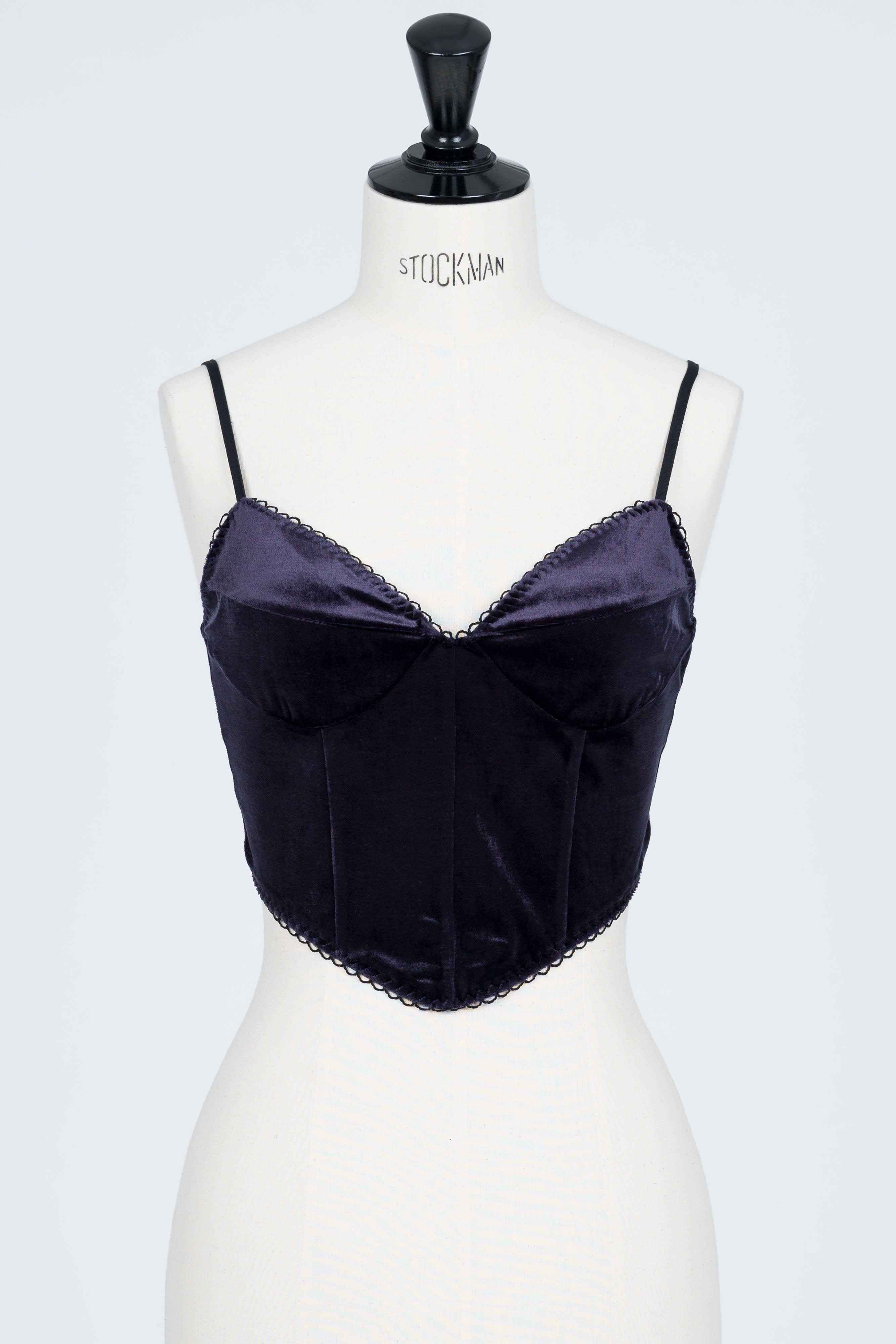 VELOUR CORSET CAMI – FETICO Official Online Shop