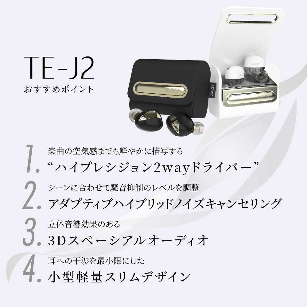 AVIOT TE-J2 「HYDE」CMで話題のイヤホン｜音質・ファッション性