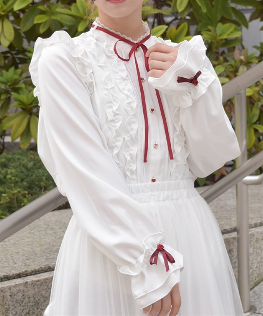 ホイップフリルブラウス | axes femme | axes femme online shop