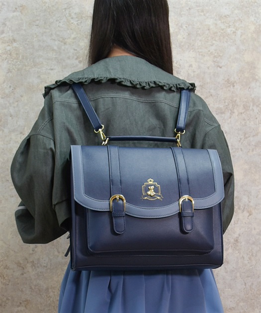 ベアー金具サッチェルバッグ | POETIQUE -outlet- | axes femme online