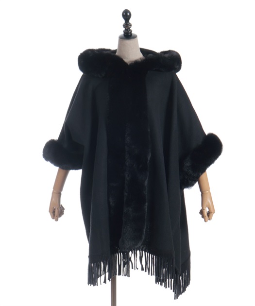 ファー付ケープ | axes femme | axes femme online shop
